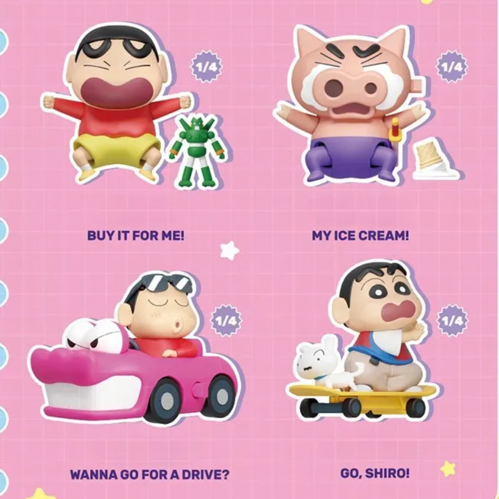 52TOYS Crayon Shin-chan Dynamic Shin-Vibes Blind Box