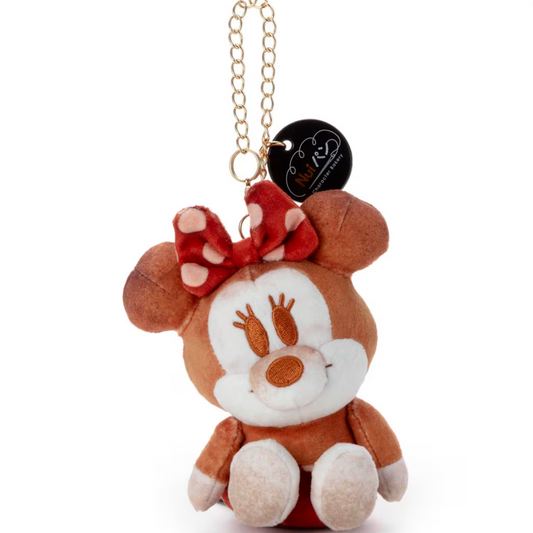Disney Character Nui Pan Chain Strap Mascot Character Pan (Sitting) Minnie Mouse