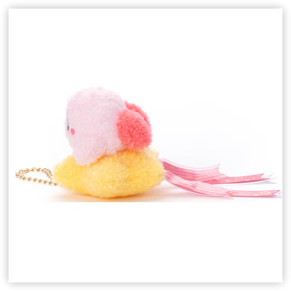 Japan Kirby Mascot Holder - Fluffy Star Prize Strap : Pink