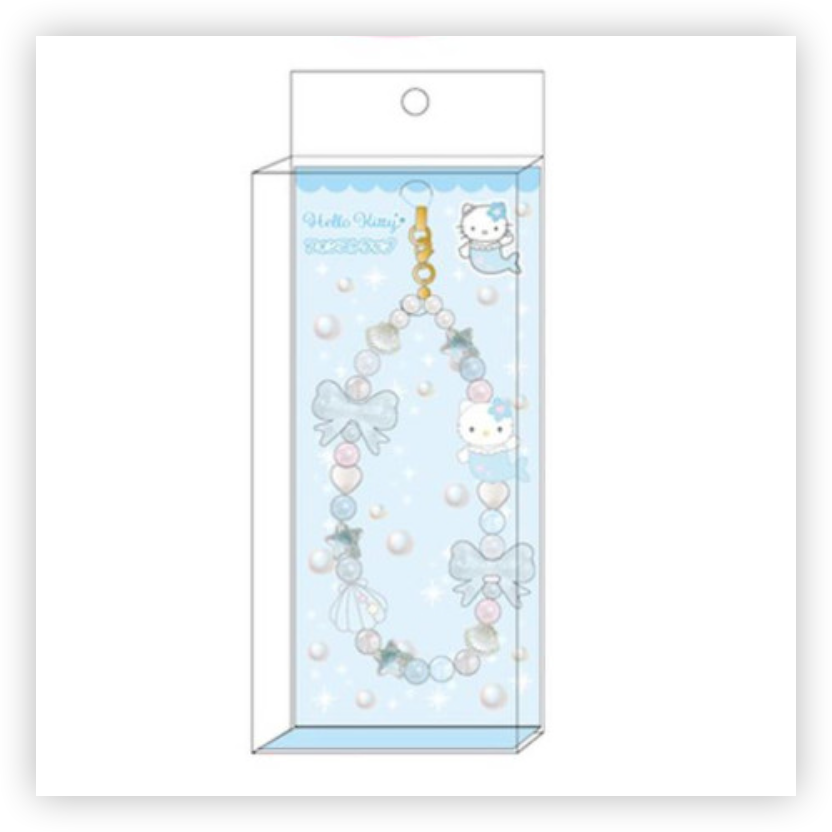 Sanrio 90s Phone Strap - Hello Kitty : Mermaid