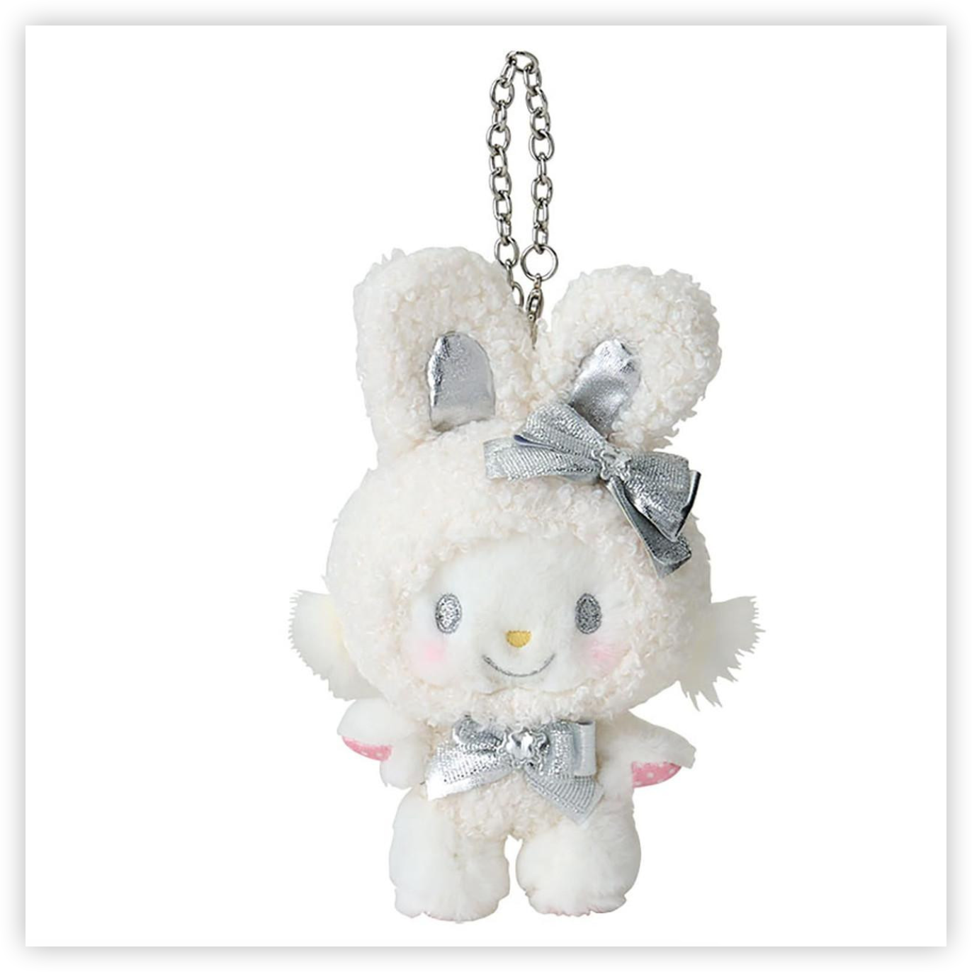 Sanrio Original Mascot Charm Fluffy Snow Rabbit