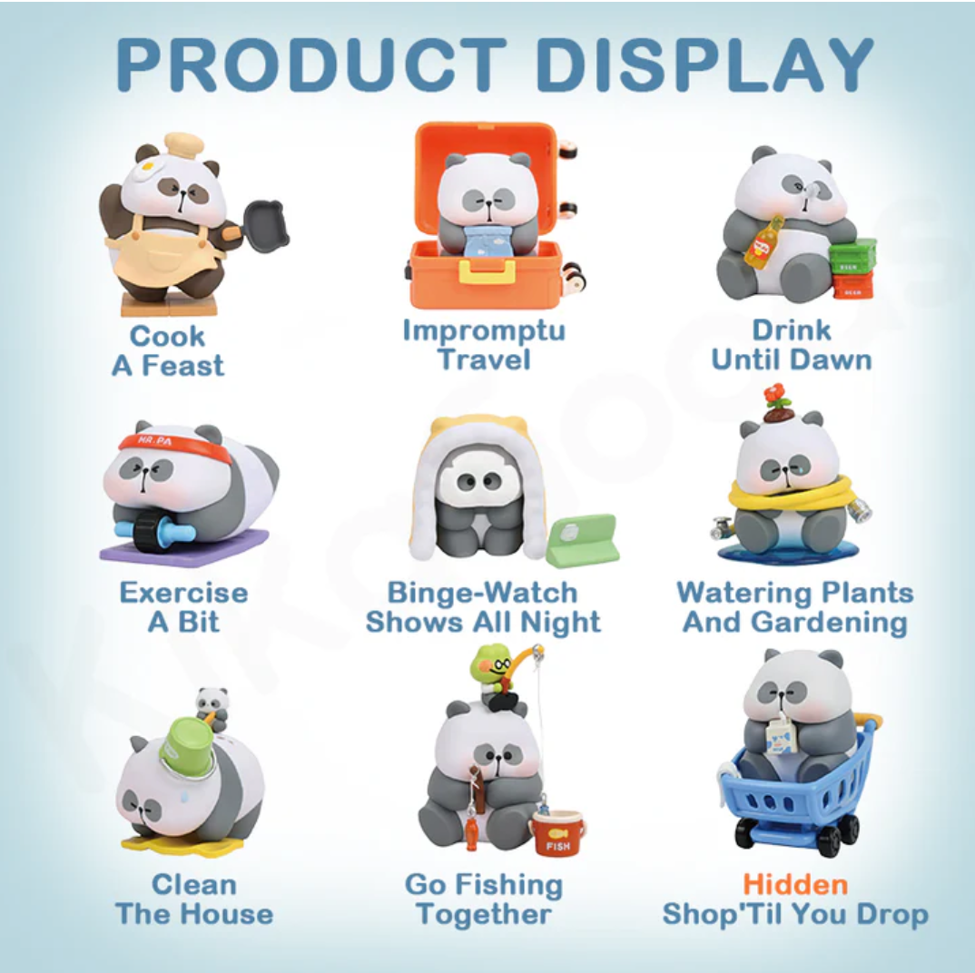 TOYCITY MR.PA No Work Today Series Blind Box