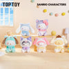 TOP TOY Sanrio Characters Play With Kittens Series Plush Keychains Gift Blind Box