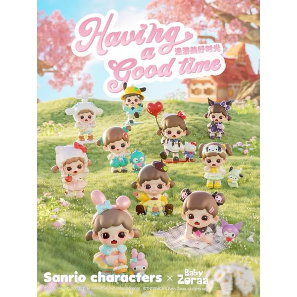 TNT SPACE Baby Zoraa x Sanrio Characters Having A Good Time Series Blind Box