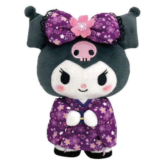 Sanrio Plush Toy - Kuromi : Sakura Kimono