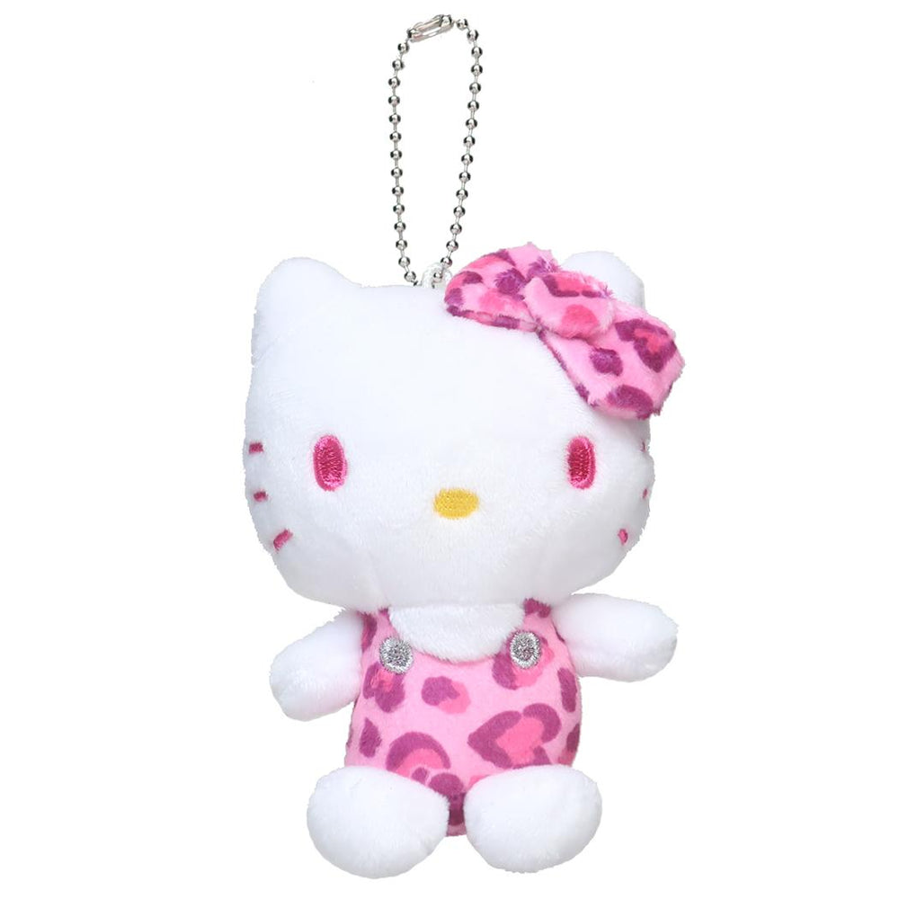 Sanrio Mascot Holder - Hello Kitty : Leopard Pink