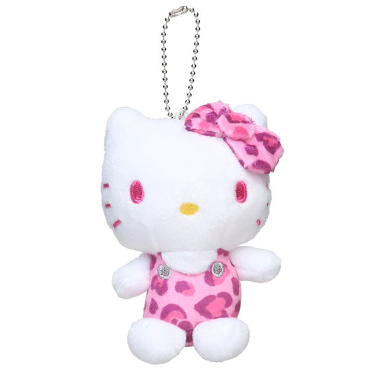 Sanrio Mascot Holder - Hello Kitty : Leopard Pink