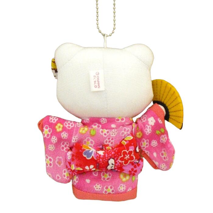 Japan Sanrio Crepe Japanese Doll (S) - Hello Kitty : Pink