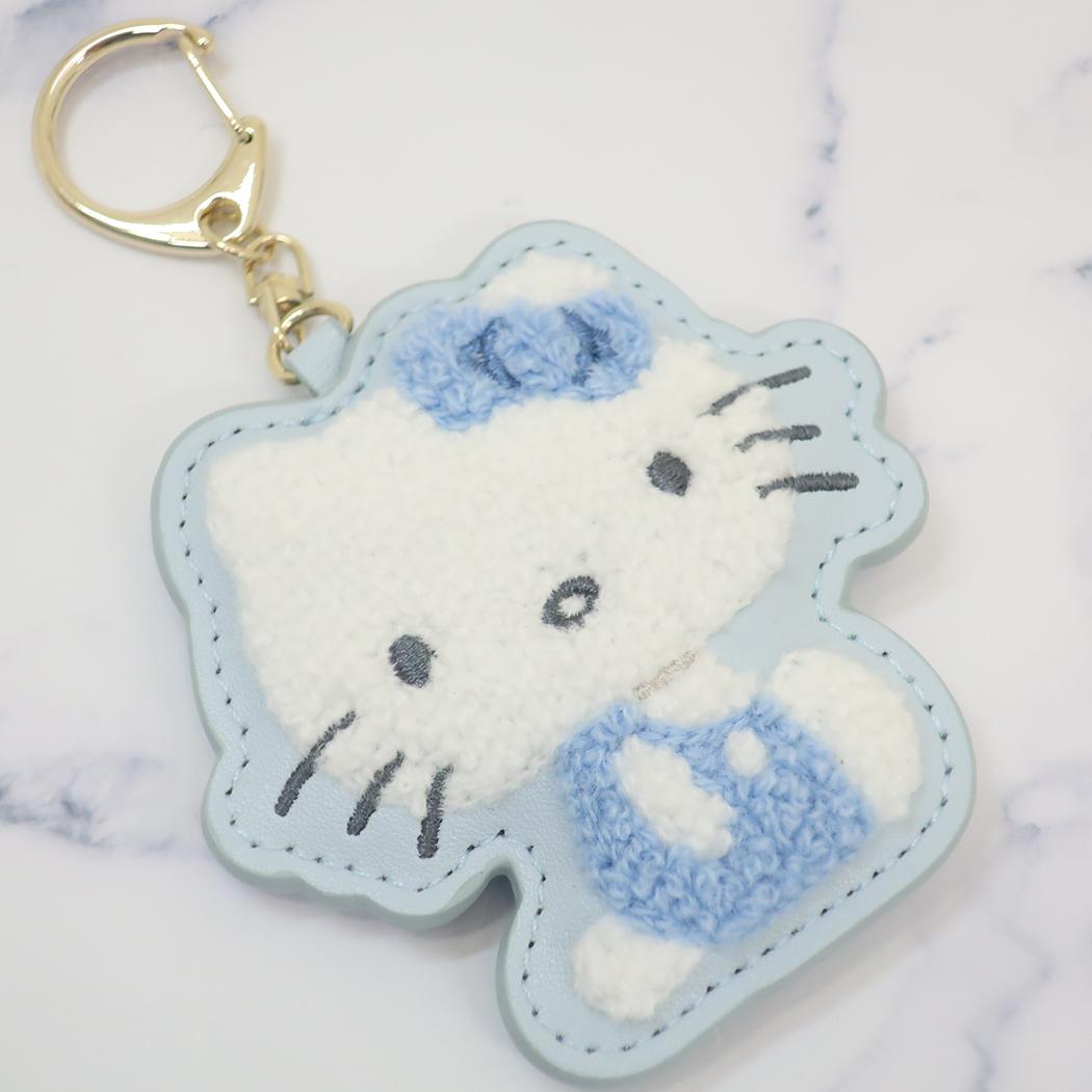 Sanrio Hello Kitty Sagara Keychain Key Ring Sitting
