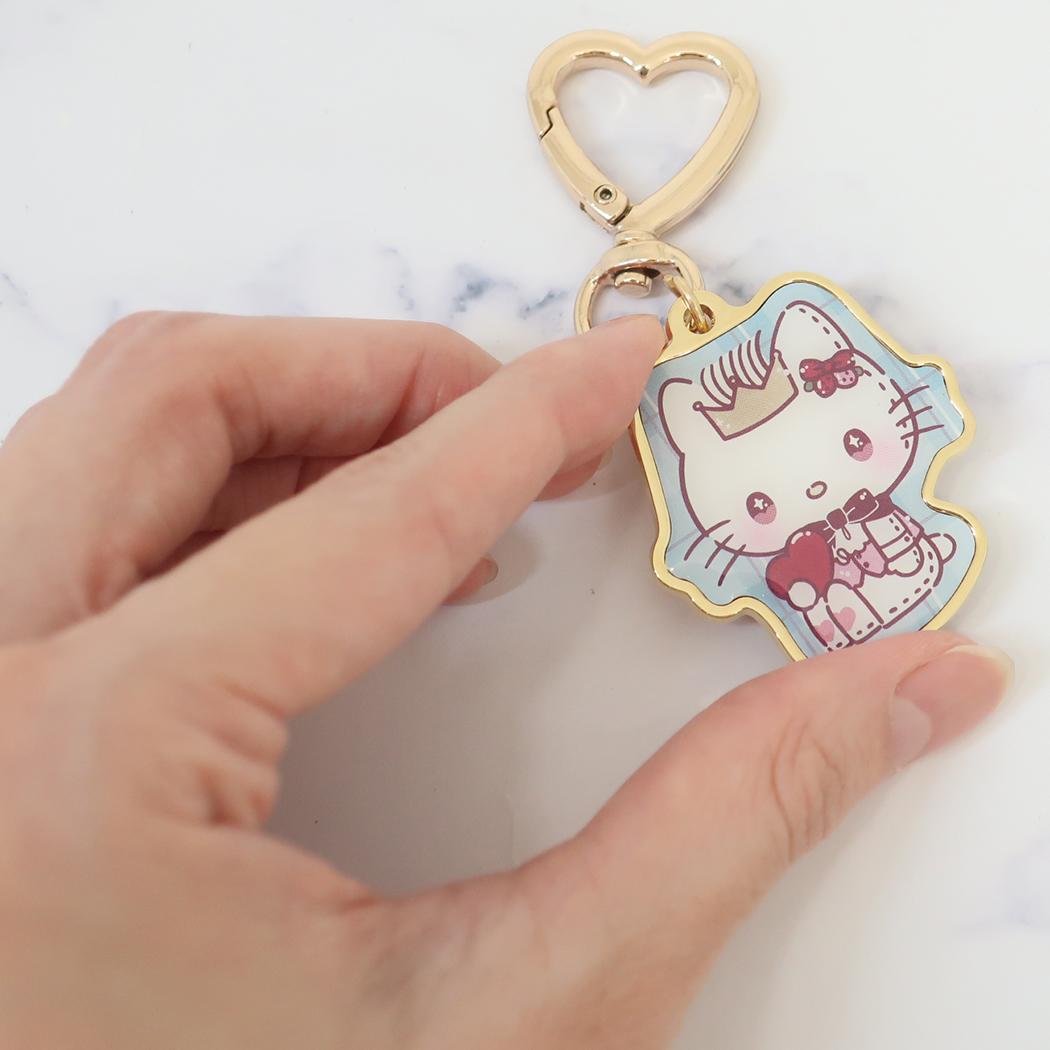 Key Ring Metal Keychain Sanrio Hello Kitty x DOLLY