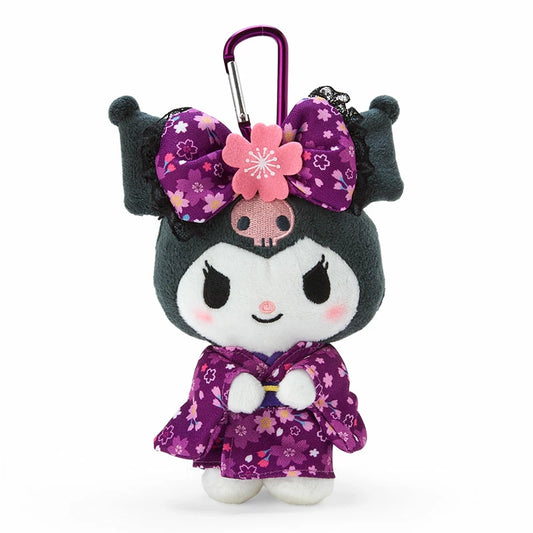 Sanrio Eco Shopping Bag & Mascot Plush - Kuromi