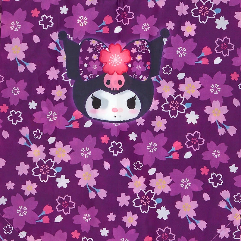 Sanrio Eco Shopping Bag & Mascot Plush - Kuromi