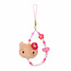 Sanrio Face Mascot Strap - Hello Kitty : Fantasy Collection Suntan