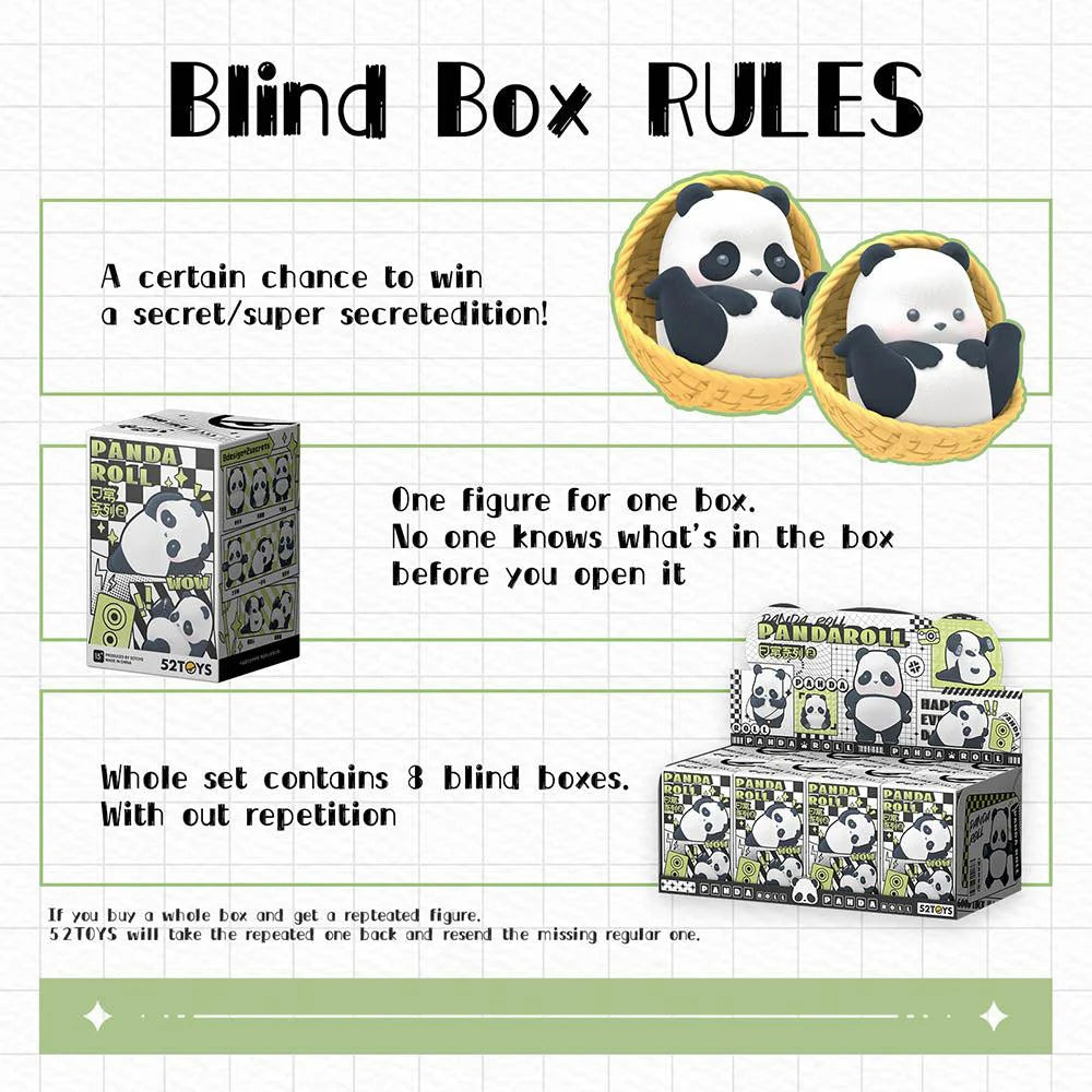 52TOYS PANDA ROLL Daily Series 2 Blind Box