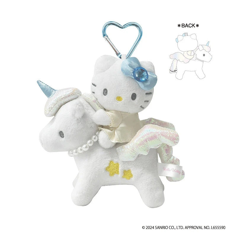 Hello Kitty Pegasus Ver. Sanrio Premium Series Plush Keychain