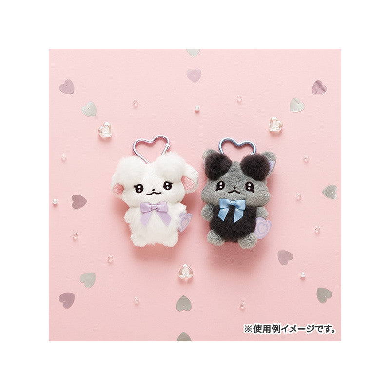 San-X Hanging Plush - Cheer Cheer Lambs Ramu : Debut Heart-shaped Carabiner