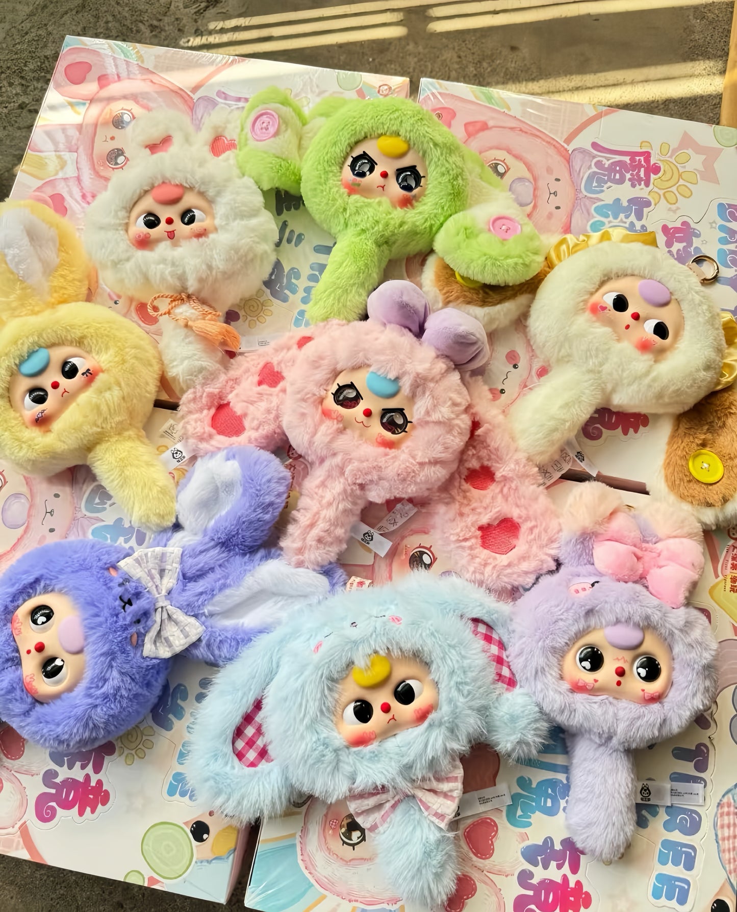 Baby Three Magic Mirror Plush Blind Box Series