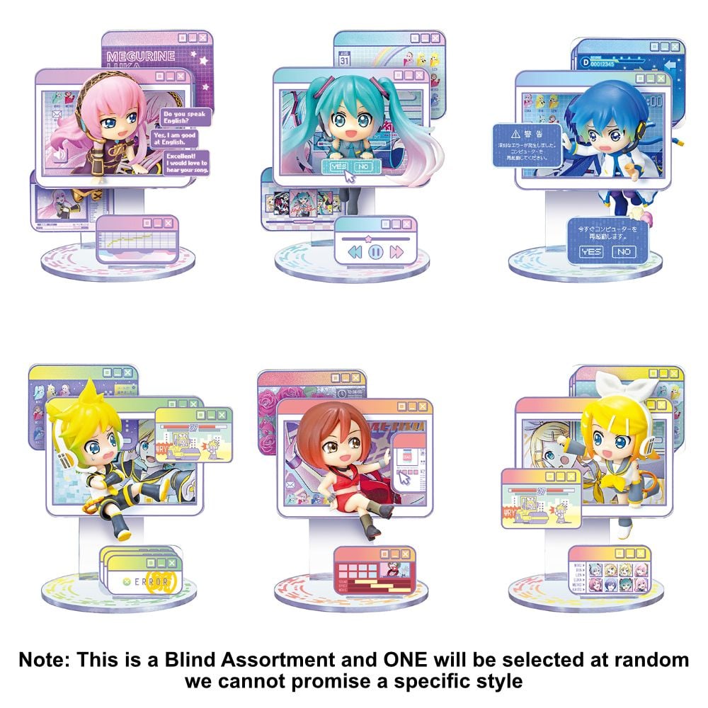 Re-Ment Hatsune Miku Window Figure Collection