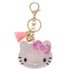 Sanrio Sparkling Leather Keychain Hello Kitty