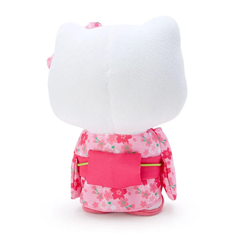 Sanrio Plush Toy - Hello Kitty Sakura Kimono PInk Flower